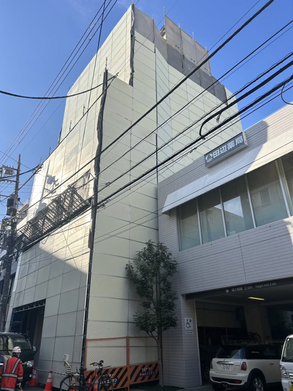 某解体工事（防音パネル）